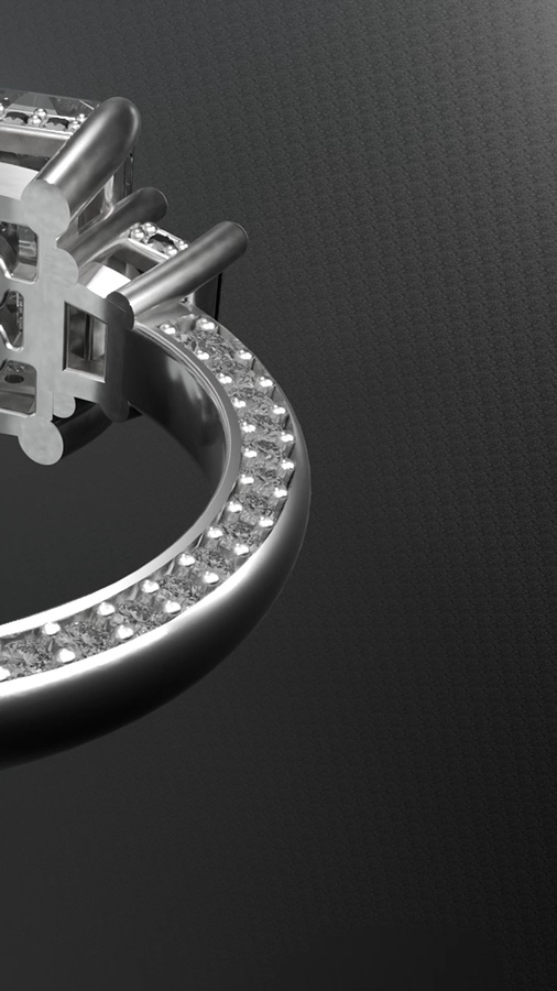 Jewellery by David Engagement Ring Detail