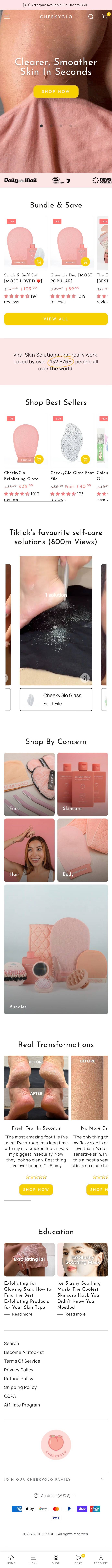 CheekyGlo Ecommerce CRO & Product Direction detail 2