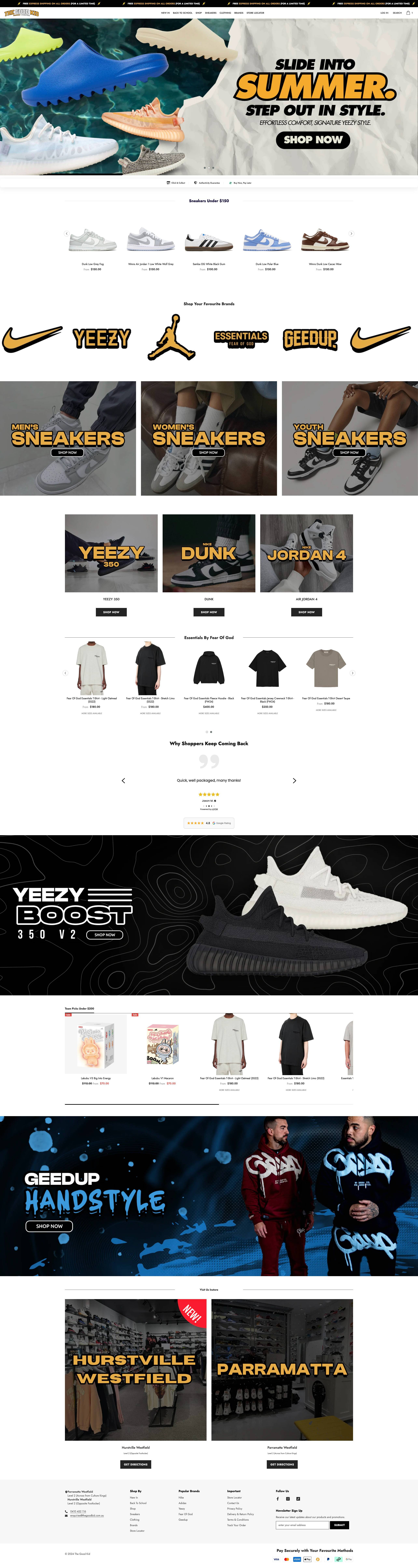 The Good Kid Ecommerce Content System detail 1