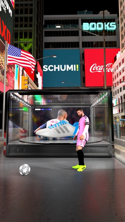 Schumi Times Square Display