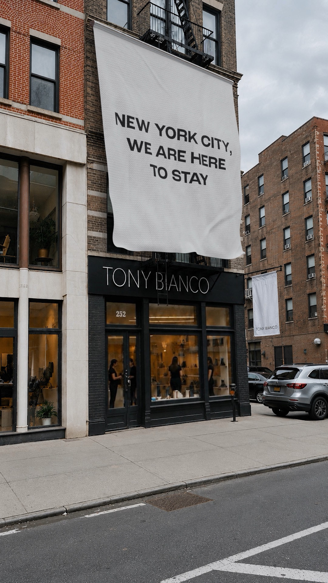 Tony Bianco campaign