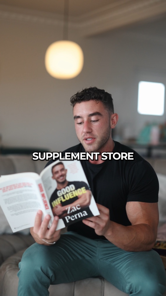 Zac Perna Supplement Store Story hero